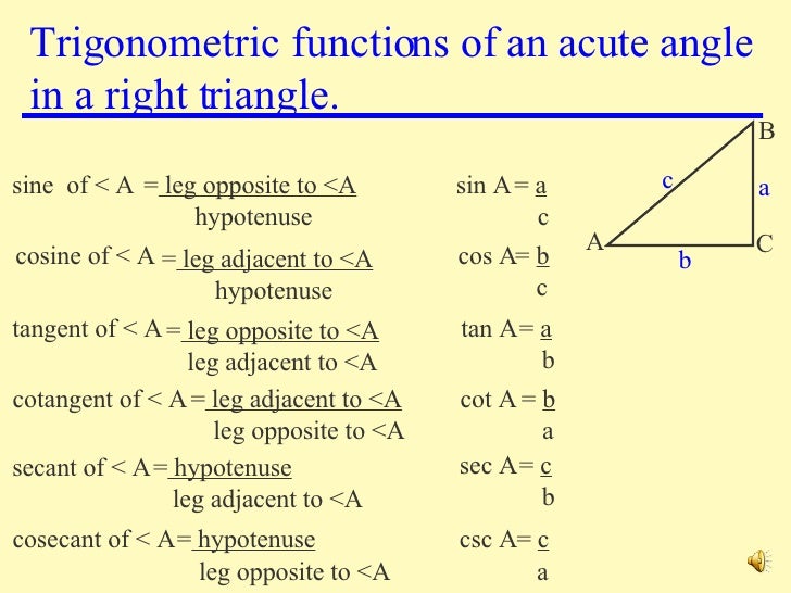 Trigonometry