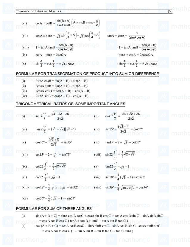 Trigonometry Formula Sheet MathonGo.pdf