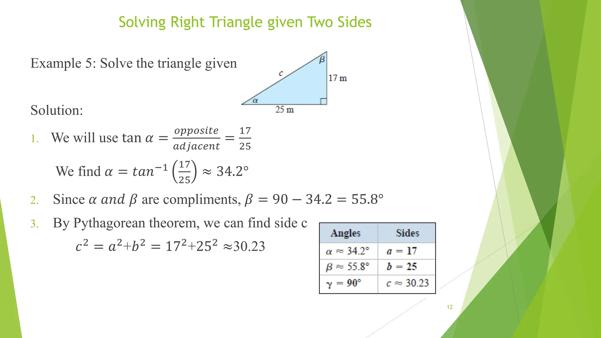 TRIGONOMETRY 1: fundamentals of mathematics for engineers | PDF