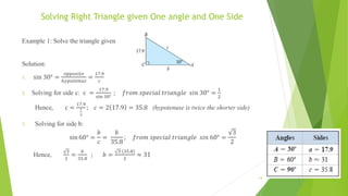 TRIGONOMETRY 1: fundamentals of mathematics for engineers | PDF