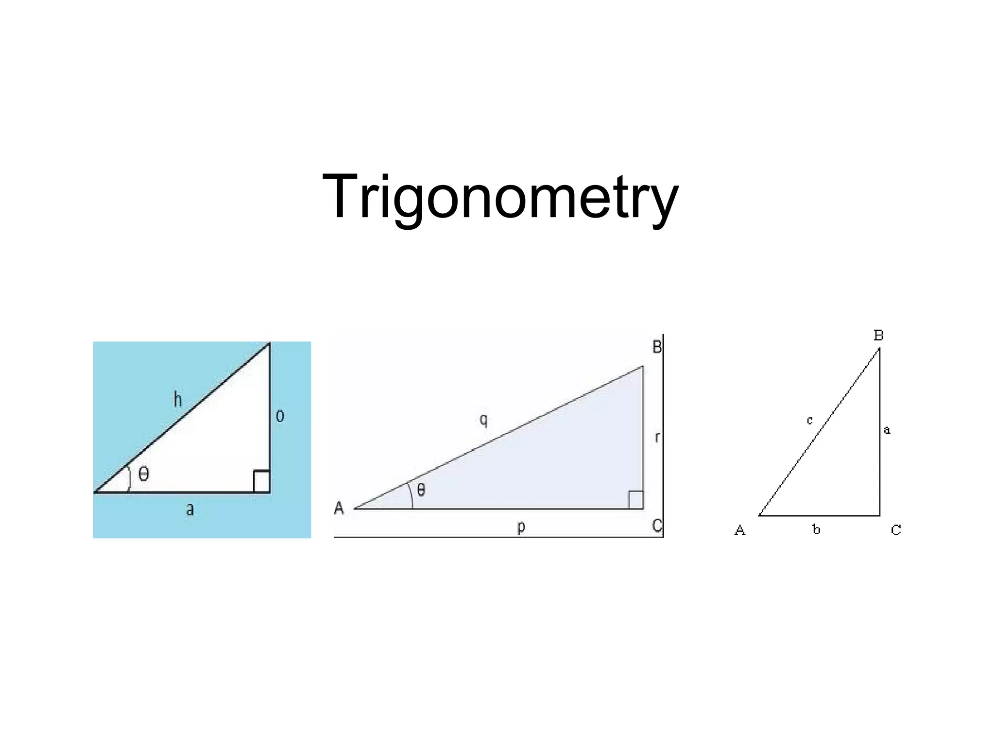 Trigonometry