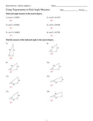 kuta software algebra 1 answers kuta software algebra 1 answers
