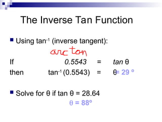 Comprehensive Introduction to Right Triangle Trigonometry and Functions ...