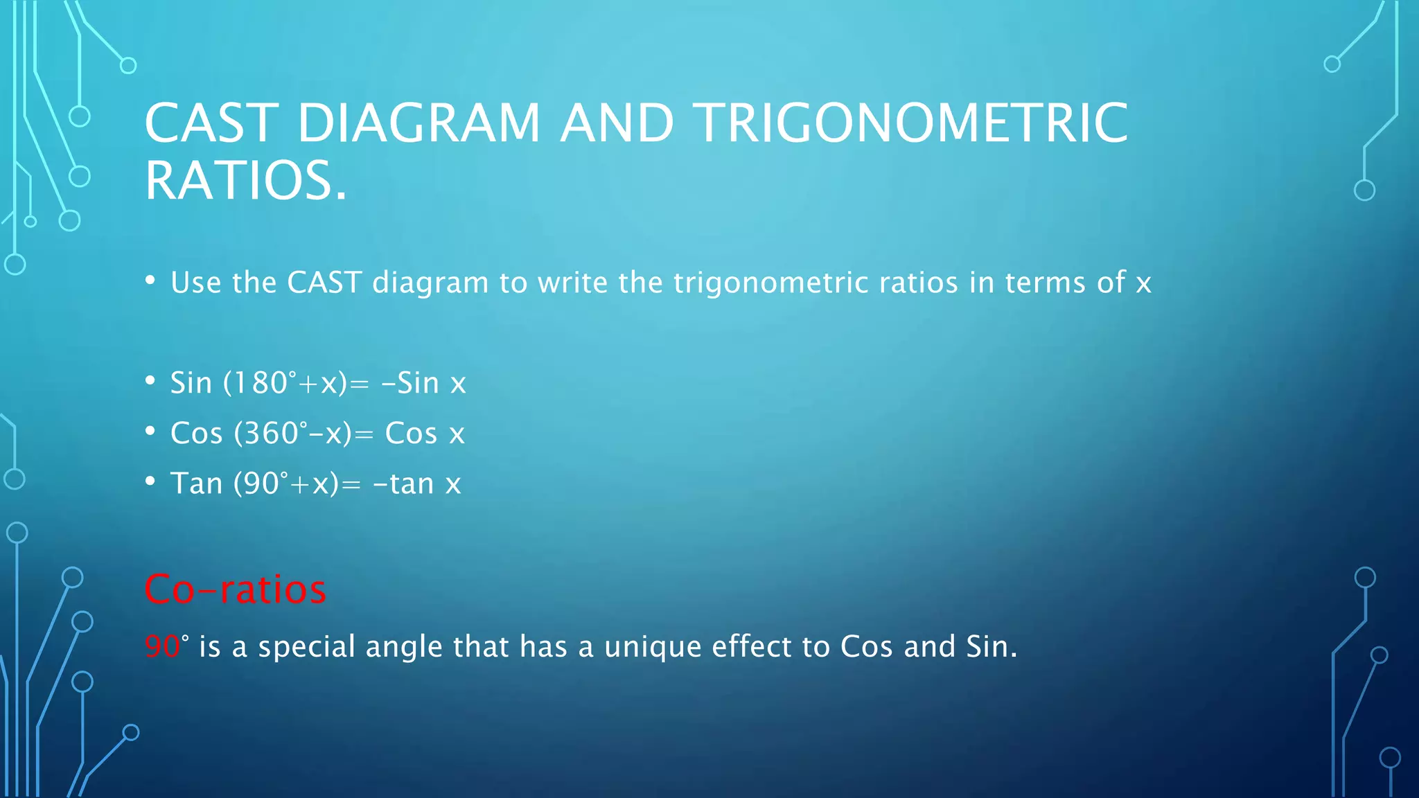 Trigonometry maths methodology | PPT