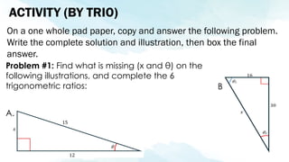 Trigonometry Presentation and Real Life Problem | PPTX