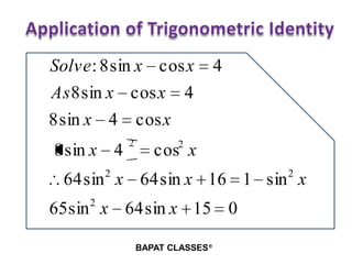 Trigonometry review slide show | PPSX