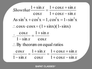Trigonometry review slide show | PPSX