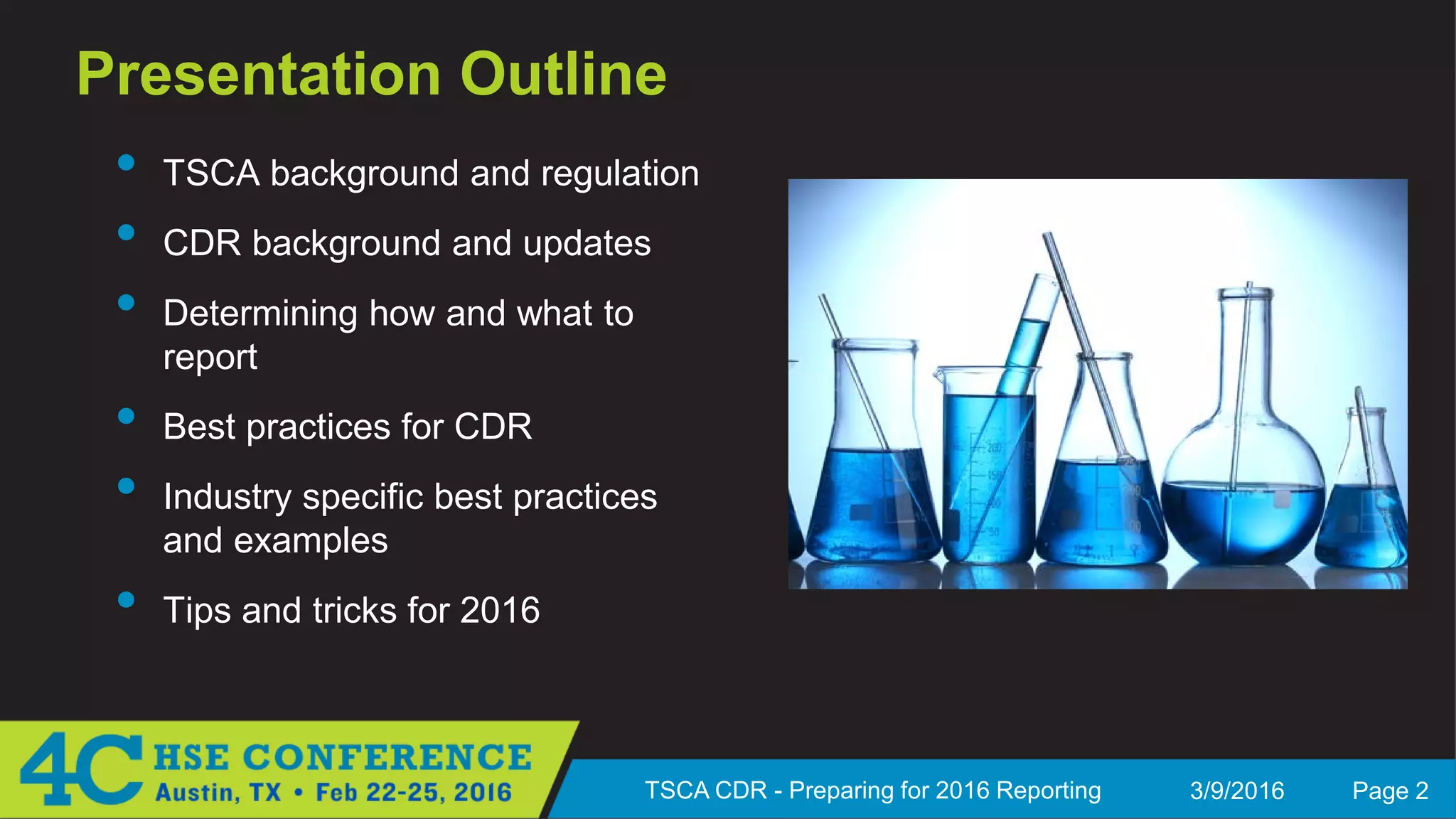 TSCA Chemical Data Report | PDF