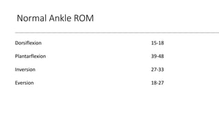 Ankle injuries & Trimallelor fracture classification | PPTX