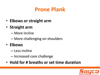 Tri mania fundamentals of strength | PPSX