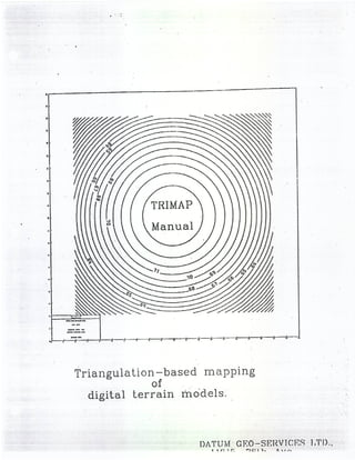 Triangulation based mapping. Digital terrain models | PDF