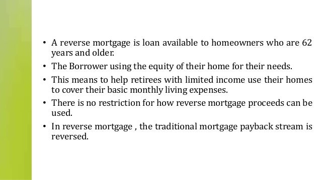 can you do a reverse mortgage on a mobile home