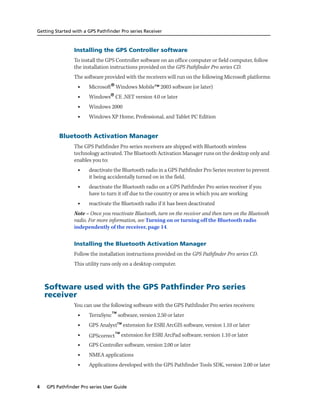 gps pathfinder office software create a route