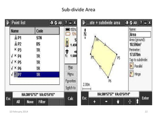 Sub-divide Area

10 February 2014

22

 