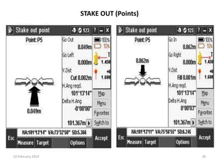 STAKE OUT (Points)

10 February 2014

26

 