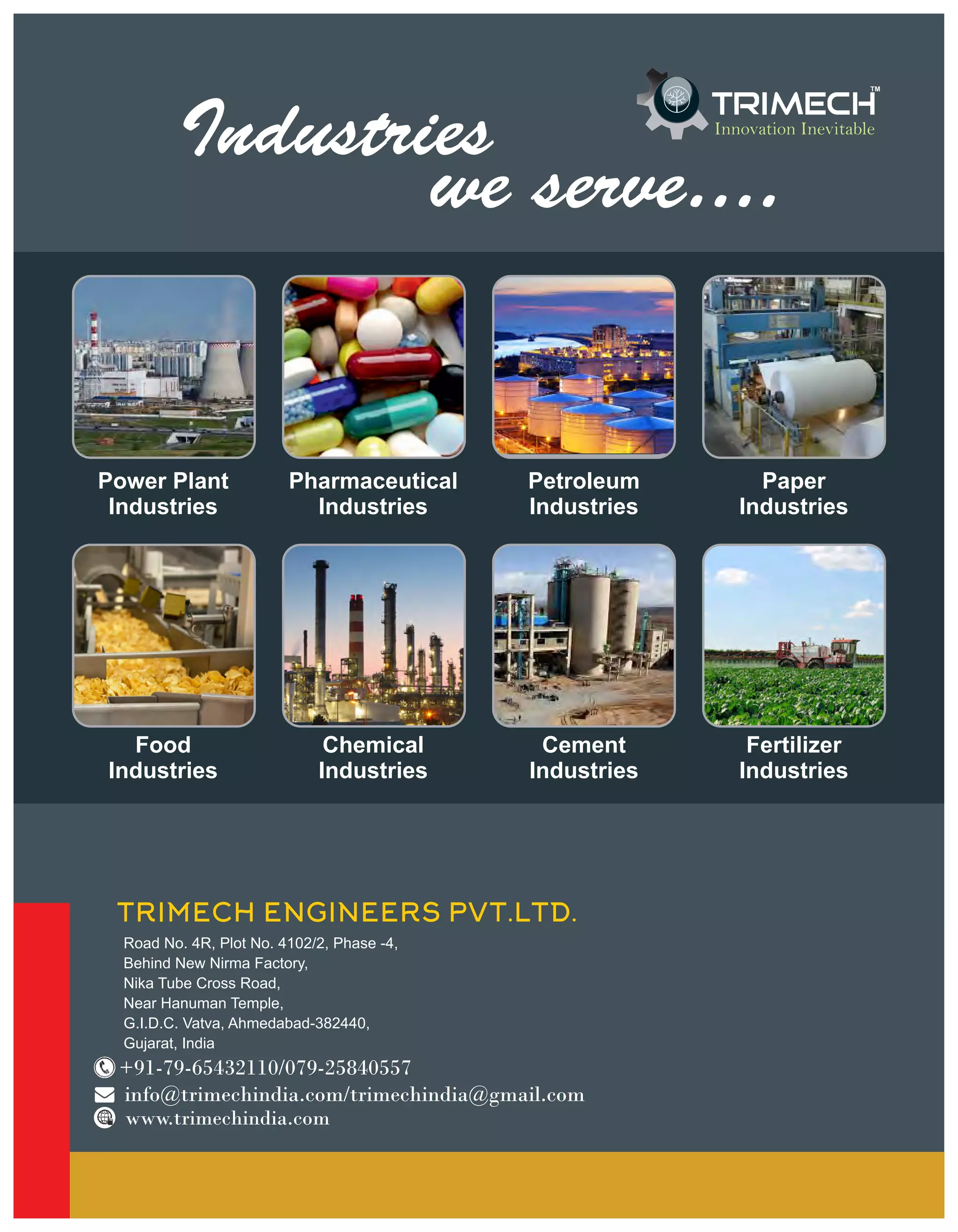Trimech Engineering Trimech Engineers Pvt Ltd Catalogue | PDF