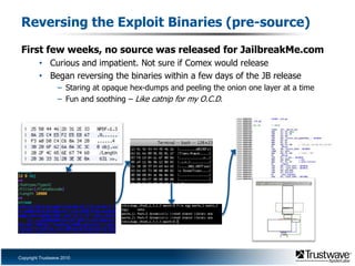Implementation, to presentation, to disclosure, to the timing of the release