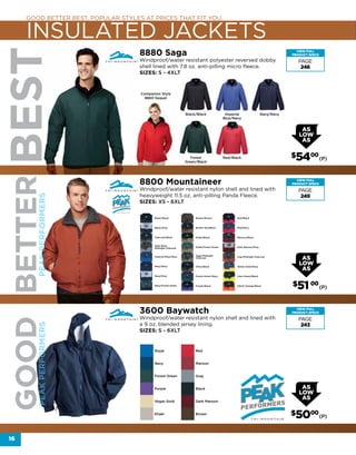 tri mountain performance jacket 6400