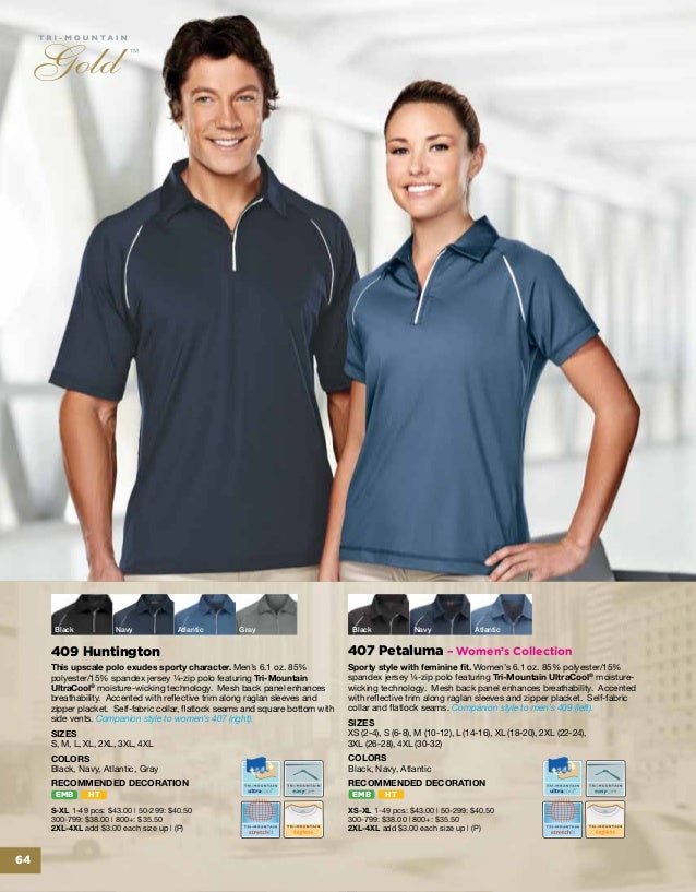 Tri-Mountain Mens 207 Avenger S//S Polo Shirt