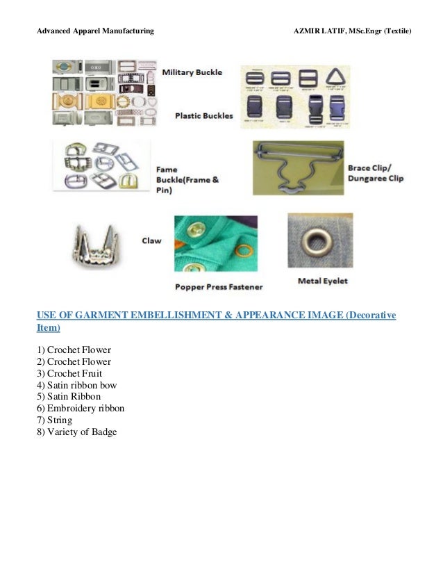 Trims and Accessories