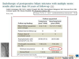 ENDOSCOPIA DIGESTIVA CHIRURGICA
UNIVERSITA’ CATTOLICA DEL SACRO CUORE
EUROPEAN ENDOSCOPY TRAINING CENTRE
 