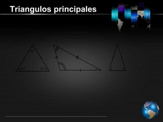 Triangulos principales
 