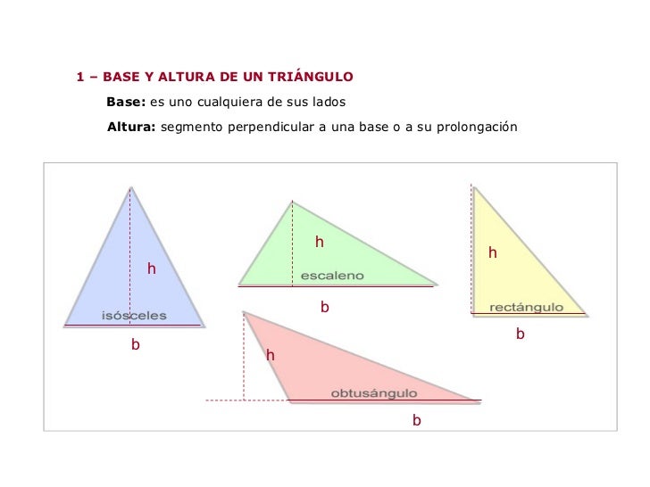 Triángulos teoría