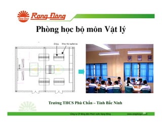 Phßng häc bé m«n VËt lý

Trư ng THCS Phù Ch n – T nh B c Ninh
Công ty CP Bóng èn Phích nư c R ng

ông

36
www.rangdongvn.com

 