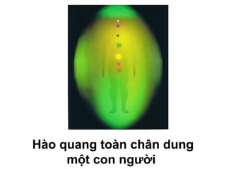 Hào quang toàn chân dung
một con người
 