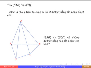 [Trinh chieu] luyen tap tim giao tuyen | PDF