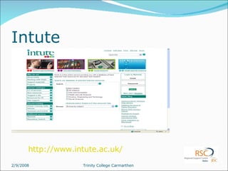 Intute http://www.intute.ac.uk/   