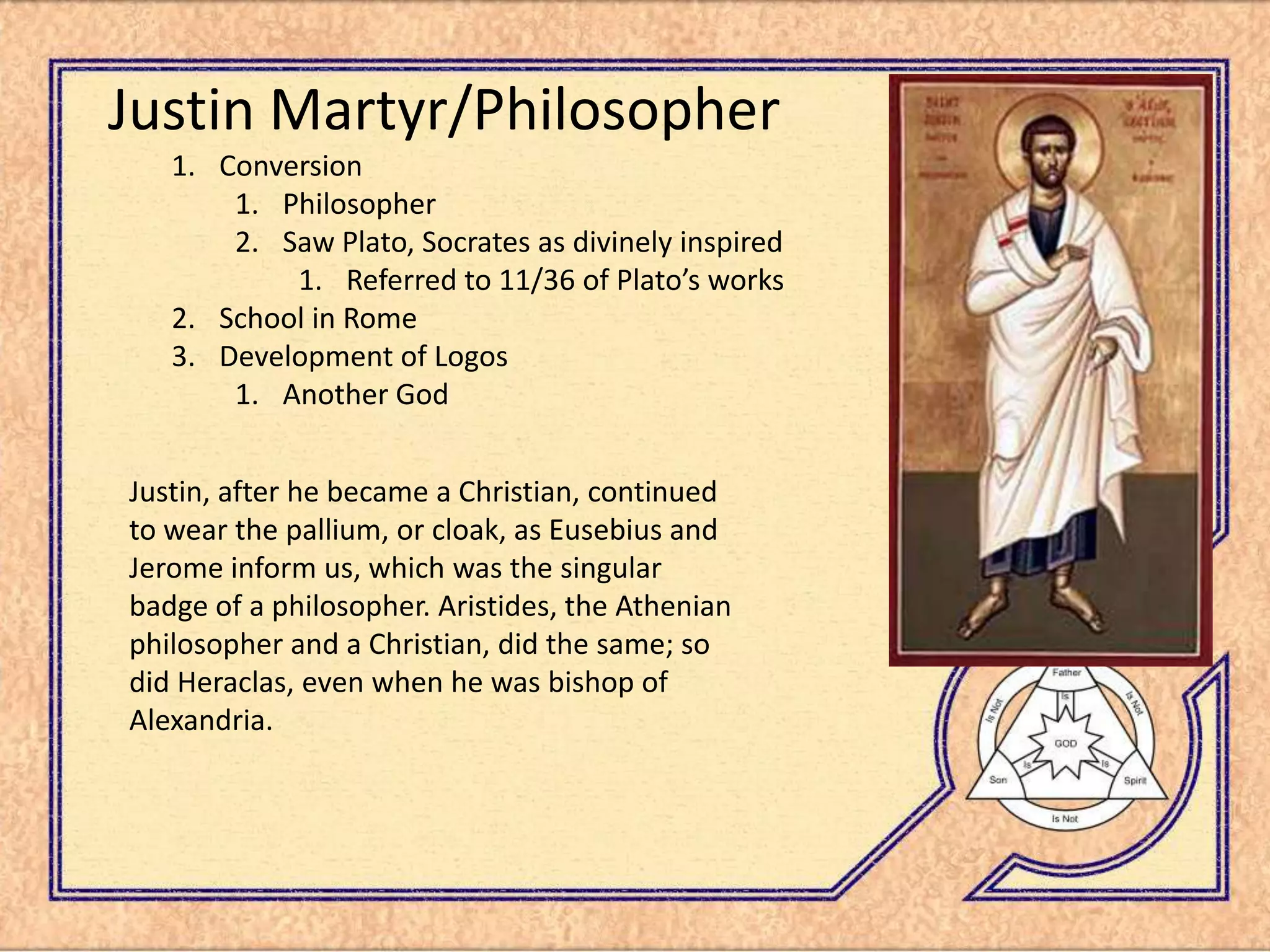 Trinity Presentation 2nd Century