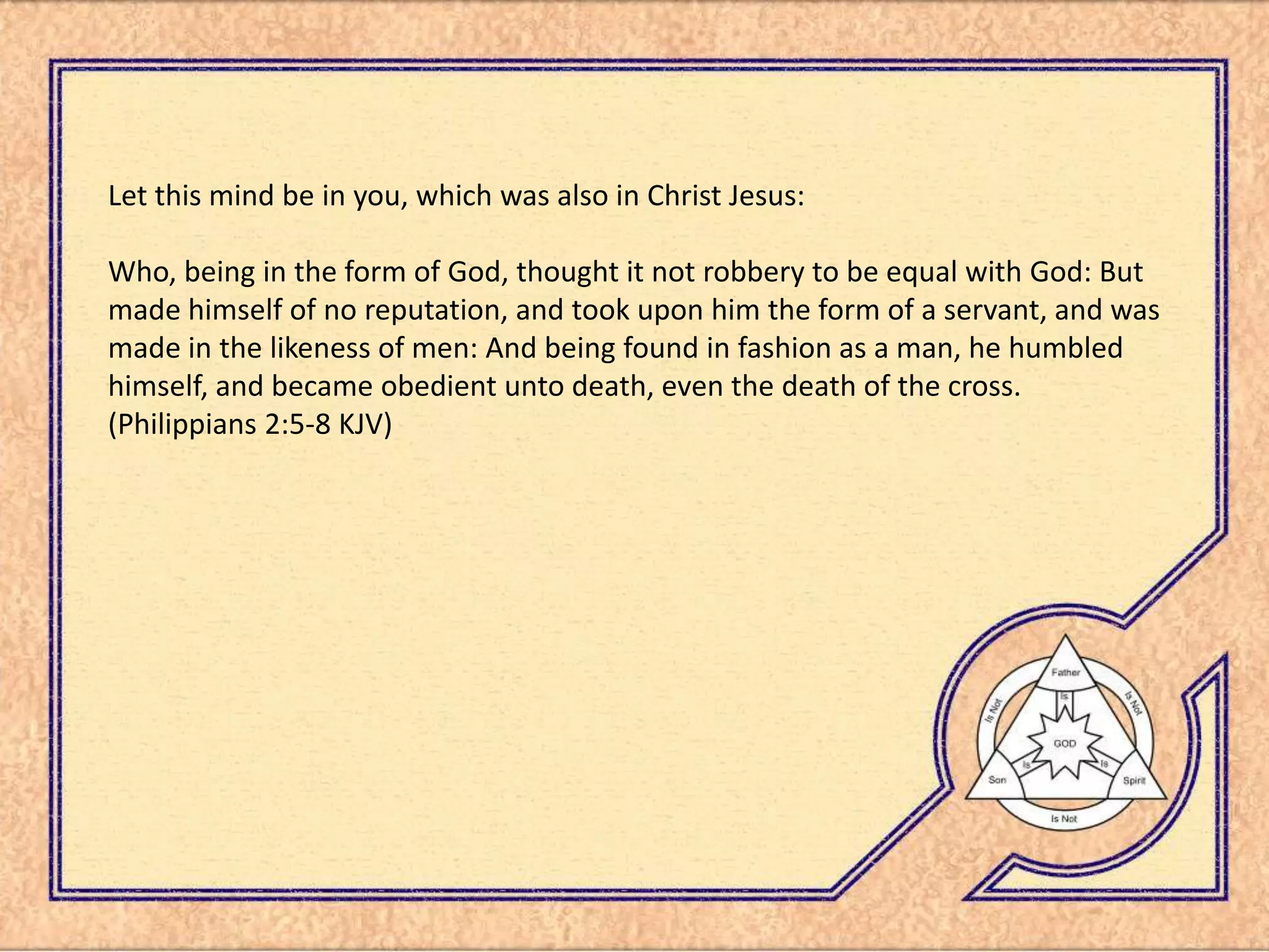 Trinity Presentation 2nd Century