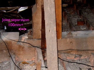 Joint separation
    100mm+
 