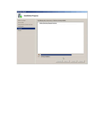 Triển khai active directory