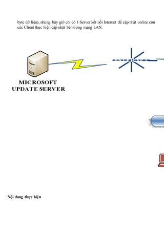 Triển khai wsus windows server update services | DOCX