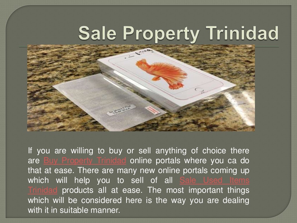 Buy Property Trinidad