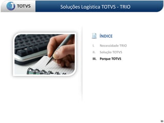 51Tabela Frete - NegociaçãoSoluções Logística TOTVS - TRIO