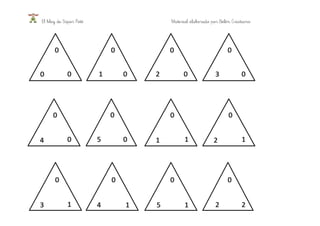 El blog de Súper Peté Material elaborado por Belén Cristiano 
0 
0 
0 
0 
0 
0 
1 2 0 
0 
3 0 
0 
4 0 
0 
5 0 
0 0 
1 1 1 
0 0 0 
1 1 1 
2 
3 4 5 
0 
2 2 
