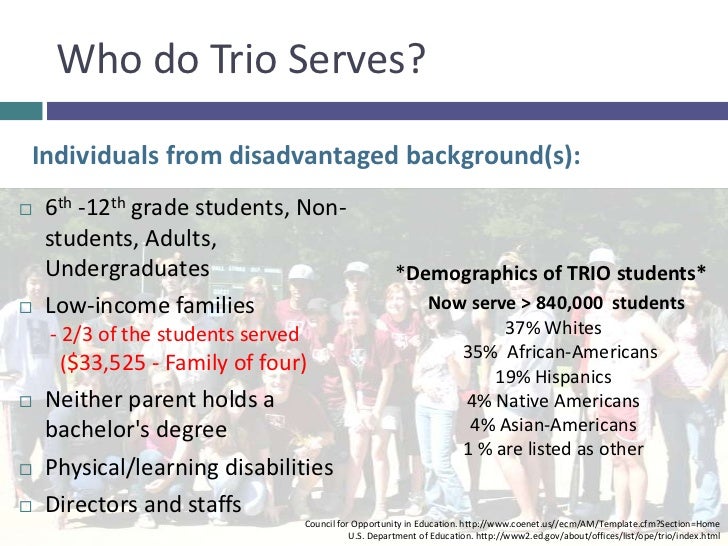 Trio programs