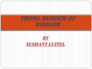 BY
SUSHANT LUITEL
TRIPAL BURDEN OF
DISEASE
 