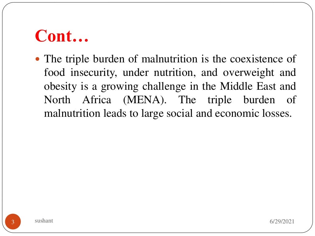 Triple burden of disease