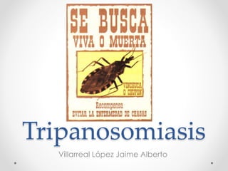 Tripanosomiasis
Villarreal López Jaime Alberto
 