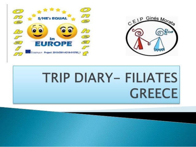 trip diary filiates