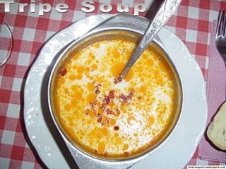 Tripe Soup 