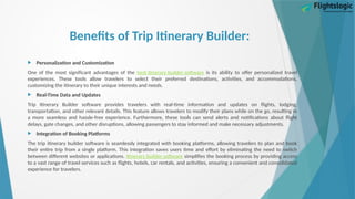 Trip Itinerary Builder, Trip Itinerary Builder | PPTX