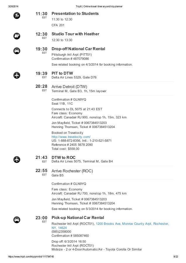 trip it online travel itinerary and trip planner online travel planner