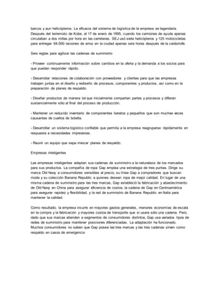 Triplea de la cadena de suministro | DOCX