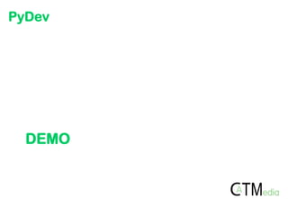 PyDev

DEMO

 