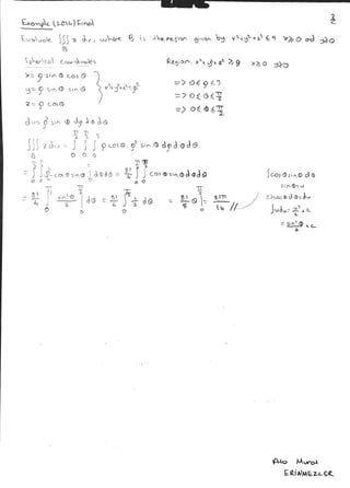 Triple Integrals | PDF